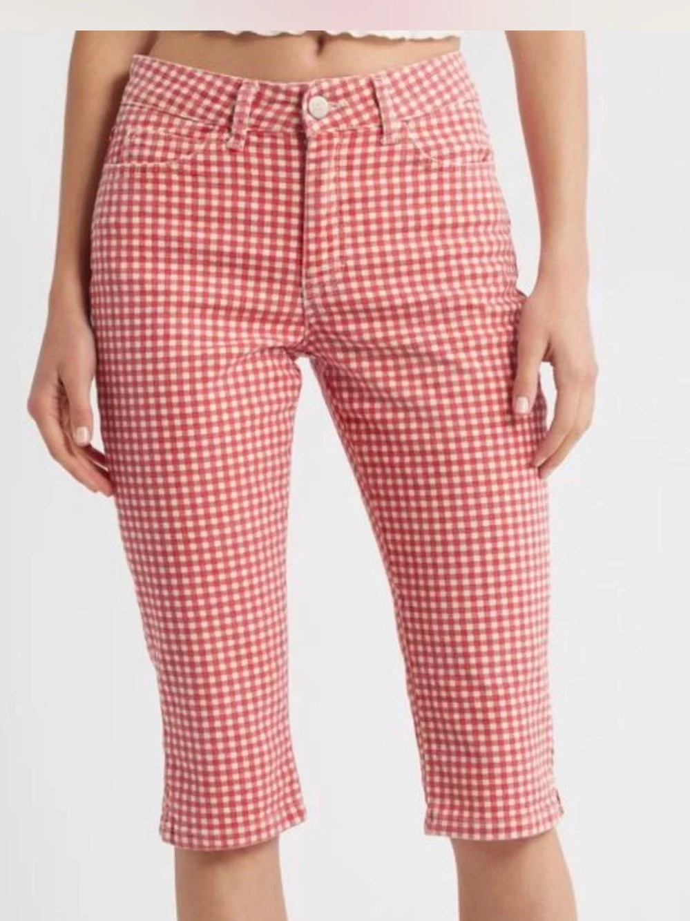 Damson Madder Gingham pant set